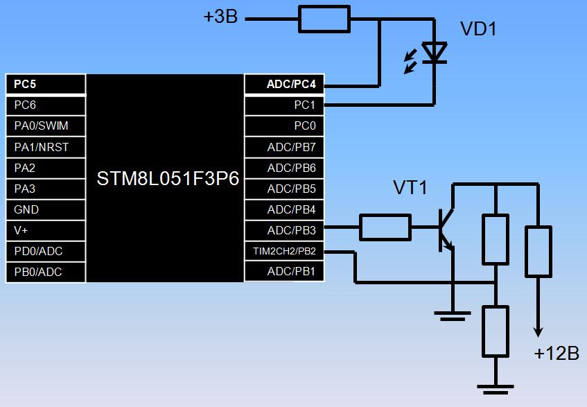 STM8l ADC 1